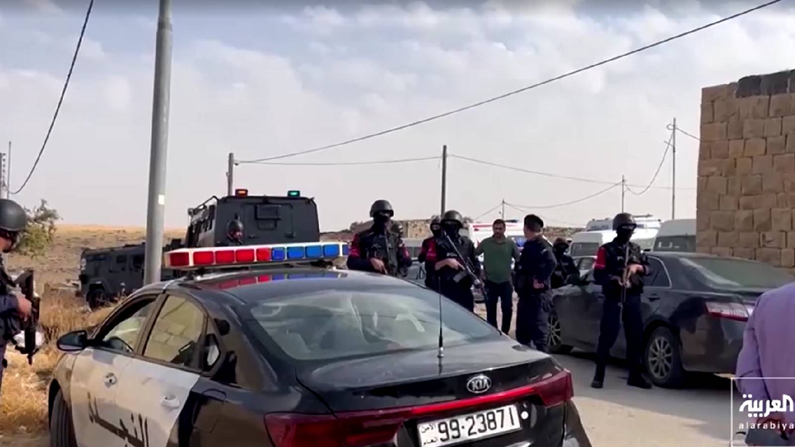 Gunmen kill seven, wound 28 in shooting at church funeral in Jordan
