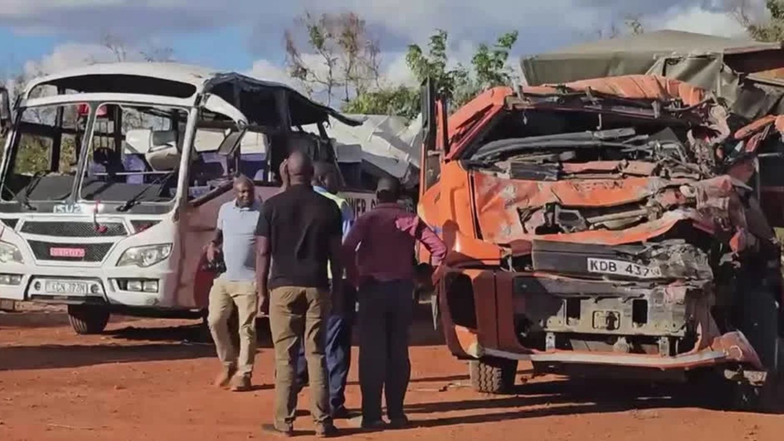 Kenya bus-truck crash kills 24, renews concerns over highway safety