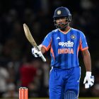 Samson, Dhir star as India pull off record chase to beat New Zealand in 1st T20I