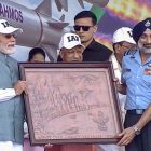 PM Modi attends Air Force Day Aerial Display-2026 in Uttar Pradesh's Varanasi