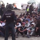 Spain clears last migrant beach camp in Ceuta ahead of royal visit