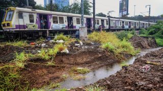 Mumbai local trains delayed after wire found hanging between Mulund and Thane