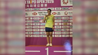 Tanvi Sharma wins maiden BWF Super 300 title at Taipei Open