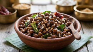 Authentic South Indian Kadala Sundal
