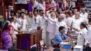 Hullabaloo over CM's corruption allegations in Tamil Nadu assembly, DMK MLAs evicted