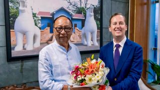 US Ambassador Sergio Gor meets Manipur CM Y Khemchand Singh
