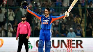 IND vs AFG 3rd T20I: Abhishek Sharma smashes record-breaking 108 as India post 221/7