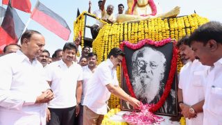 CM Vijay and other Tamil Nadu political leaders pay tribute to Periyar on birth anniversary