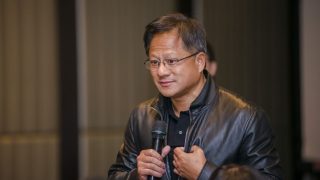 Nvidia CEO Jensen Huang rejects AI extinction fears, backs faster development