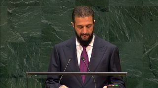 Al-Sharaa calls for Israeli withdrawal, vows to rebuild Syria at UNGA
