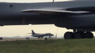 UK police evacuate homes near RAF air base used by US; arrest men over suspected explosives offences
