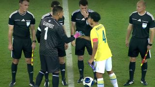 Vinicius starts for Brazil, India name best available XI for historic match; first-half underway
