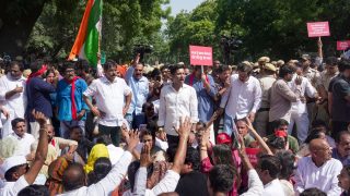 CEC row LIVE: Protest intensifies as INDIA MPs sit on dharna after being stopped from entering EC office