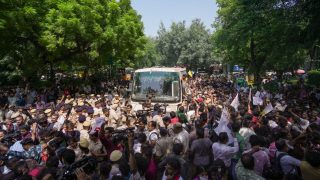 CEC row: Opposition protests intensify at Rajghat, CJP rises in Bengaluru | October 8 highlights