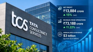 TCS Q2 profit rises 15% to Rs 13,884 crore as revenue grows 11.2%