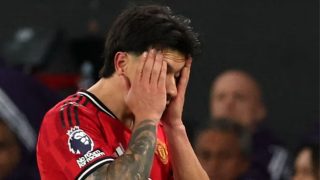 Lisandro Martinez apologises for outburst after talks with Man United officials