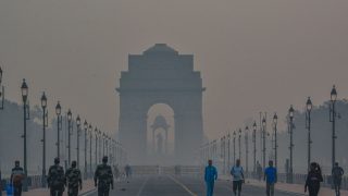 Delhi-NCR air quality turns unhealthy as toxic foam reappears on Yamuna