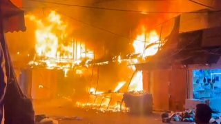 Jammu fire destroys 40 shops near railway station, short circuit suspected
