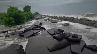 'Very severe' Cyclone Arnab continues landfall along Andhra coast, brings heavy rain and flooding