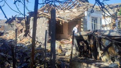 Ukraine strikes major natural gas plant and satellite centres in Russia
