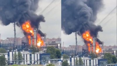 Ukraine targets major Moscow oil facility in drone strike