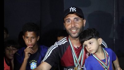 Old jerseys worn again; old joy lingers as Gaza celebrates football amid the ruins