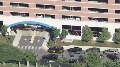 Police search for assailant in fatal shooting inside Delaware hospital