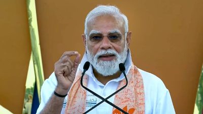 PM commissions three indigenously built naval ships in Kolkata