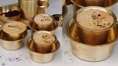Authenthic South Indian filter coffee recipe