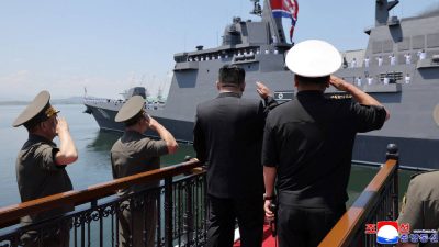 North Korea commissions nuclear-capable destroyer as Kim expands naval power