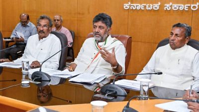 Karnataka CM Shivakumar allocates portfolios for newly inducted ministers