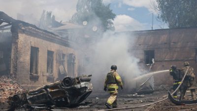 Ukraine strikes industrial facility in Volgograd; Russian drone kills man in Sumy