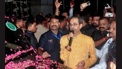 Shiv Sena (UBT) chief Uddhav Thackeray seeks disqualification of rebel MPs