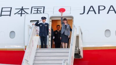 Japan PM arrives in Delhi; delighted to host you on your first visit to India, says Modi