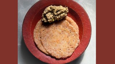 Protein-rich ada dosa for a filling and flavourful meal
