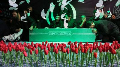 Iran begins funeral for Ayatollah Khamenei months after wartime death