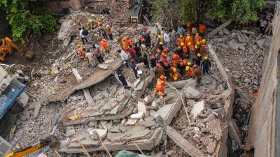 Delhi building collapse claims one life; three rescued, search continues for five feared trapped