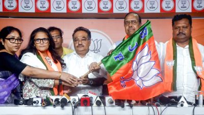 BJP fields three ex-TMC MPs for Bengal Rajya Sabha bypolls