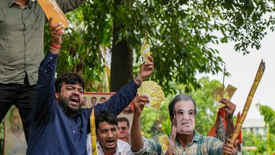 E-20 petrol mandate: Indian Youth Congress stages protests, demands 'right to choose fuel'