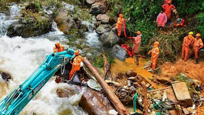 Wayanad landslide: Death toll rises to eight as search teams recover one more body