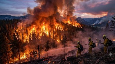 Tour de France shortens final stage as France diverts security to wildfire response