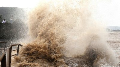 China evacuates over 1.7 million as Typhoon Bavi lashes Taiwan, Japan