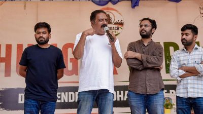 Prakash Raj visits CJP protest site; Wangchuk distances himself from Gandhi comparisons