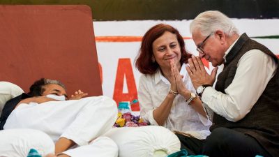 Former law minister Ashwani Kumar meets Sonam Wangchuk, urges him to end fast