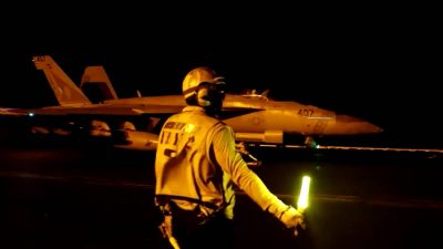 US military says American and Saudi forces struck sites used by Iran-backed militias in Iraq