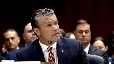 US War Secretary Peter Hegseth says the naval blockade on Iran will continue