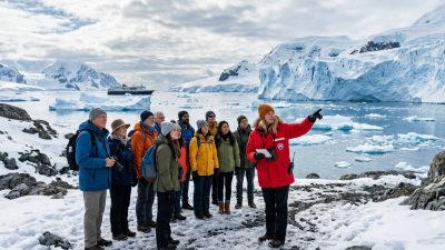 Love Antarctica? Some tour guides say the best way to protect it is to leave