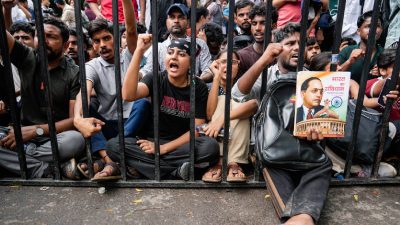Row over 'shoot protesters' remark: AISF lodges complaint against TG Mohandas