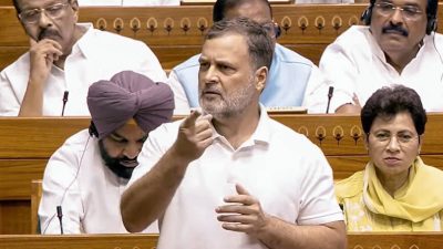 'Students, idiots, andhbhakts': Rahul Gandhi's speech on NEET Bill draws BJP protests