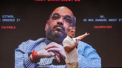 Rahul demands SC-monitored probe into student 'brutalities', calls Shah 'scared'